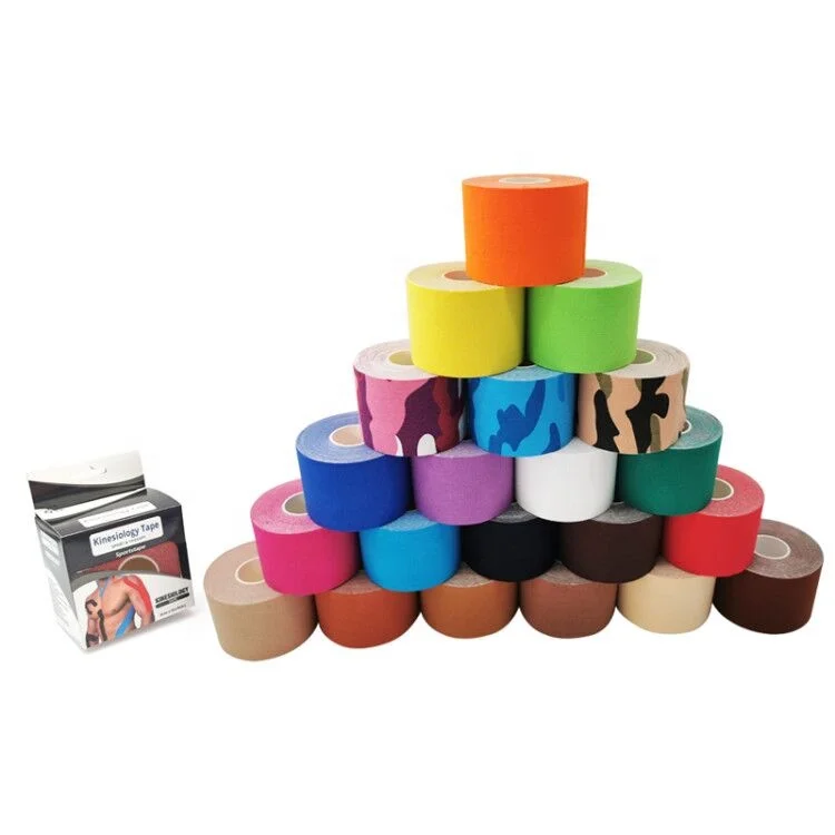 

Fugar Sports Cotton Breathable Elastic Water-proof Kinesiotape Physio Kinesiology Tape for Recovery