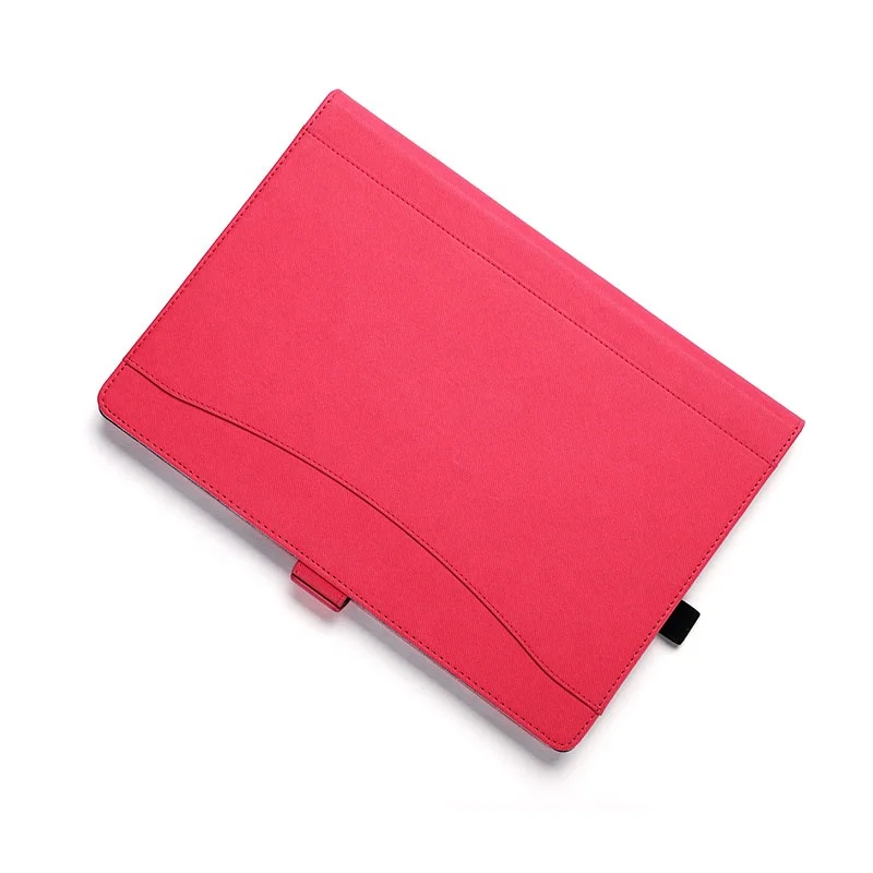 

High Quality Famous Brand Factory Custom Leather Briefcase with Laptop Tablet Sleeve front Pockets Twill pattern pocket