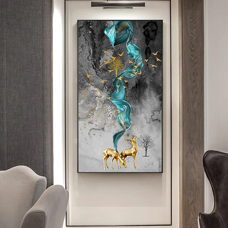 

Abstract Wall Decor Art Crafts Modern Prints Landscape Oil Paintings Animal Poster Printing Nordic Canvas Painting