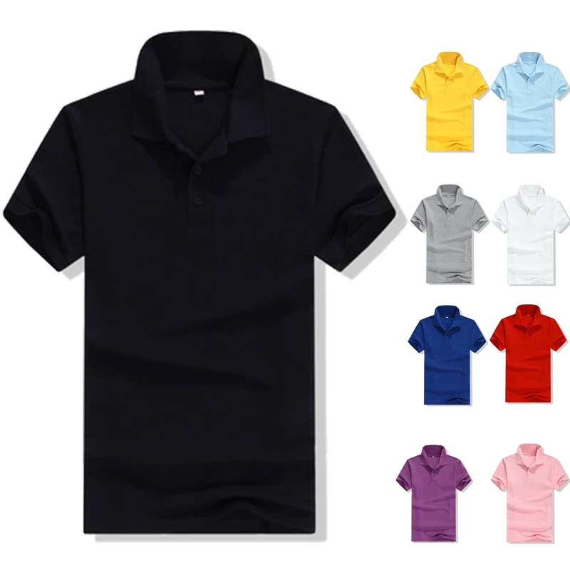 

Wholesale Golf Apparel Polo Shirts Custom Logo Short-sleeved Polo Shirt Men's Polo Shirts