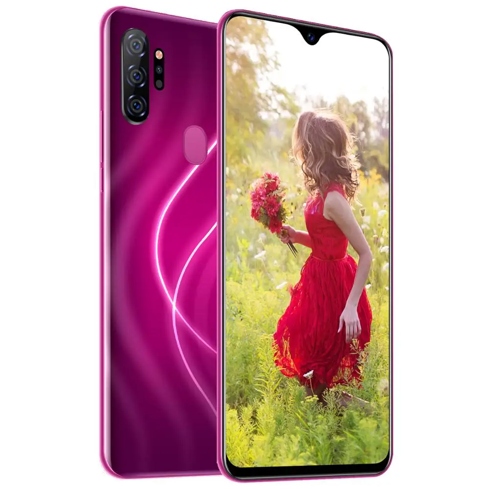 100% original 6.5 inch Screen Android phone Bluetooth Wifi camera GPS cheap phones smartphones
