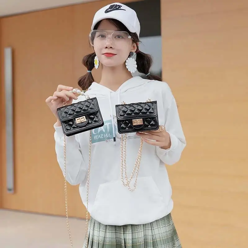 

Fancy Girls Women Kids Mini Jelly Clear Purse Latest Design Handbags Ladies Purse