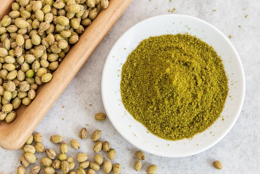 Cardamom in savory dish