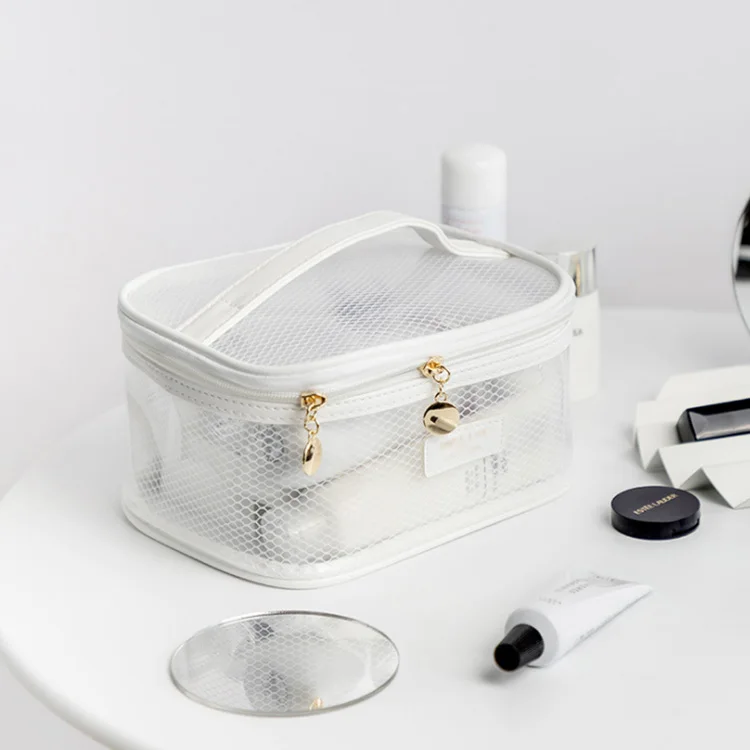 

Wholesale Custom Logo Printing Women Fashion For Small Cosmetic Travel Make Up Trolley Bag, Customized color