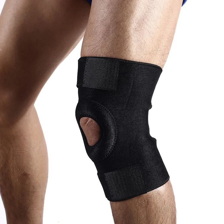 

Outdoor climbing knee protector wholesale spring protector fitness legs customization X-1170, Black