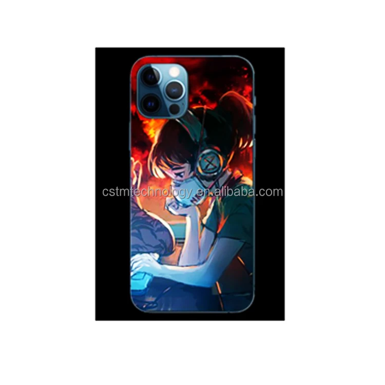 

Black Personality Design Mobile Film Back Filme De Pelicula Hidrogel Plotter Cutting TPU/PVC Phone Skin Sheet for iPhone 12 pro