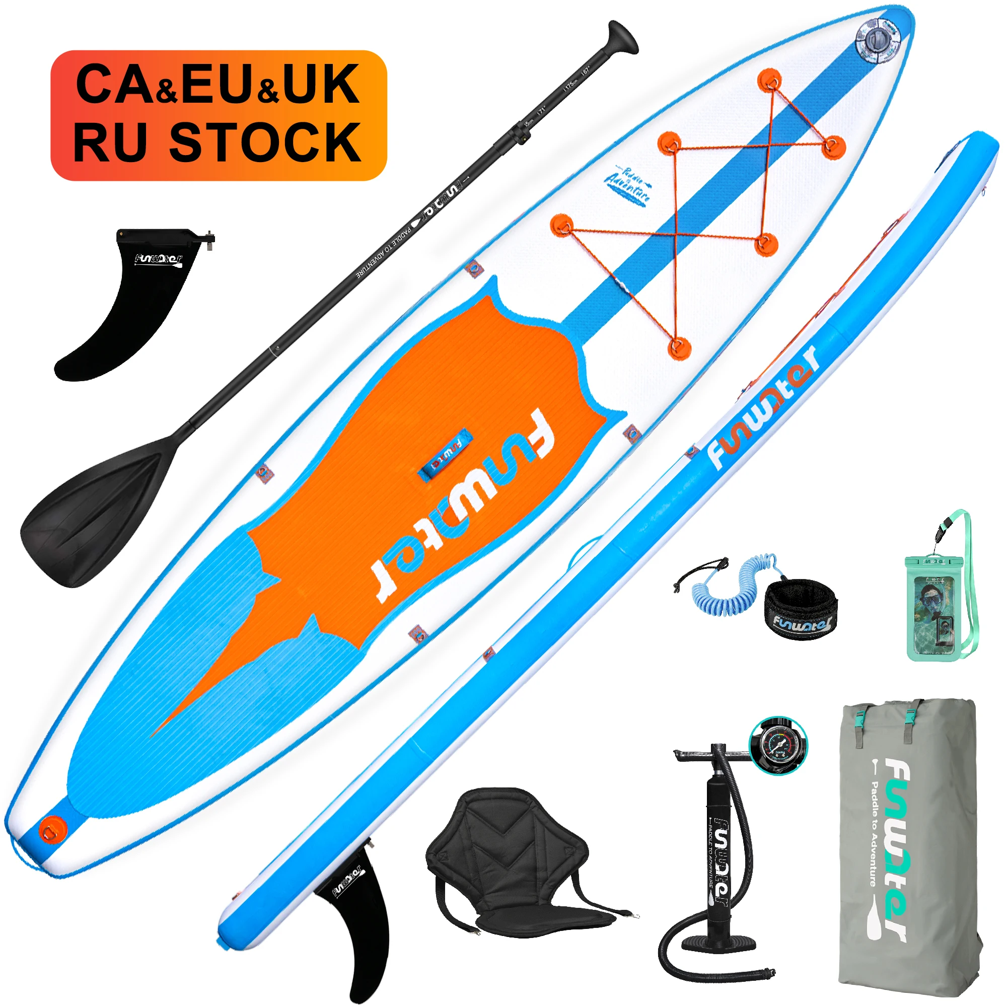 

FUNWATER Dropshipping OEM stand up paddle board 11ft stand up paddle inflatable paddleboards surfboard stand up paddle