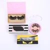 Oem Own Brand Private Label 100% 3d Mink Fur False Eyelashes With Custom Box