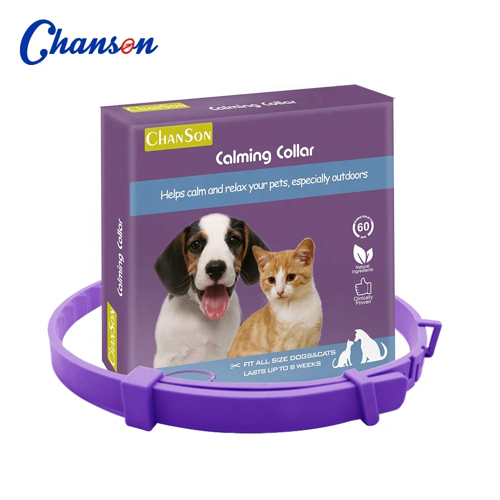 

Adjustable Calming Collar for Dogs Anti Anxiety Collar anxiety relief pet product