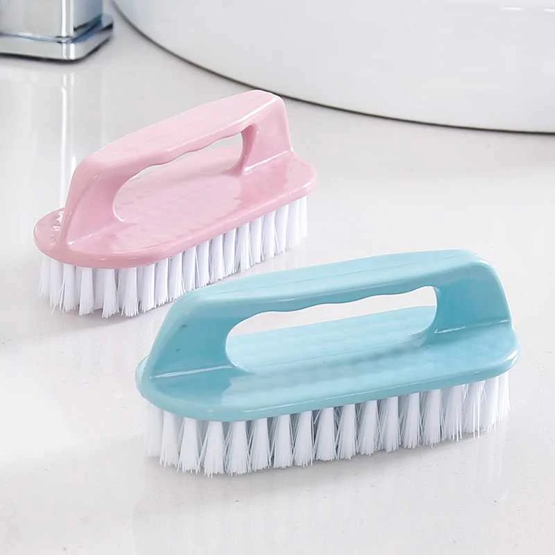 

Candy Color Durable Plastic Brush Laundry Brush Cleaning Tool Housework Hand-held Washing Clothes Cleaning Brush