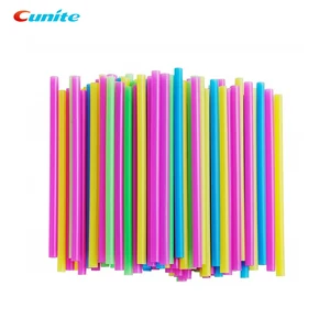Image of Promotional Flexible Easy Clean Silicone Straws with Brush FDA Certificated