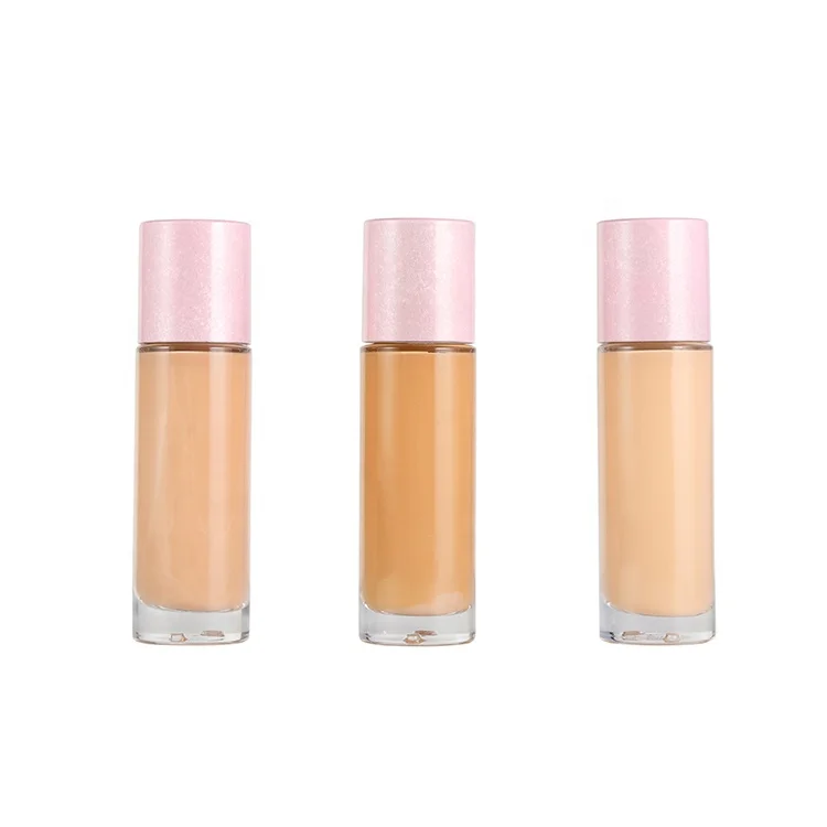 

Cosmetics Long Lasting Natural Pink Concealer Face Makeup Liquid Private Label Foundation, Multi-colored