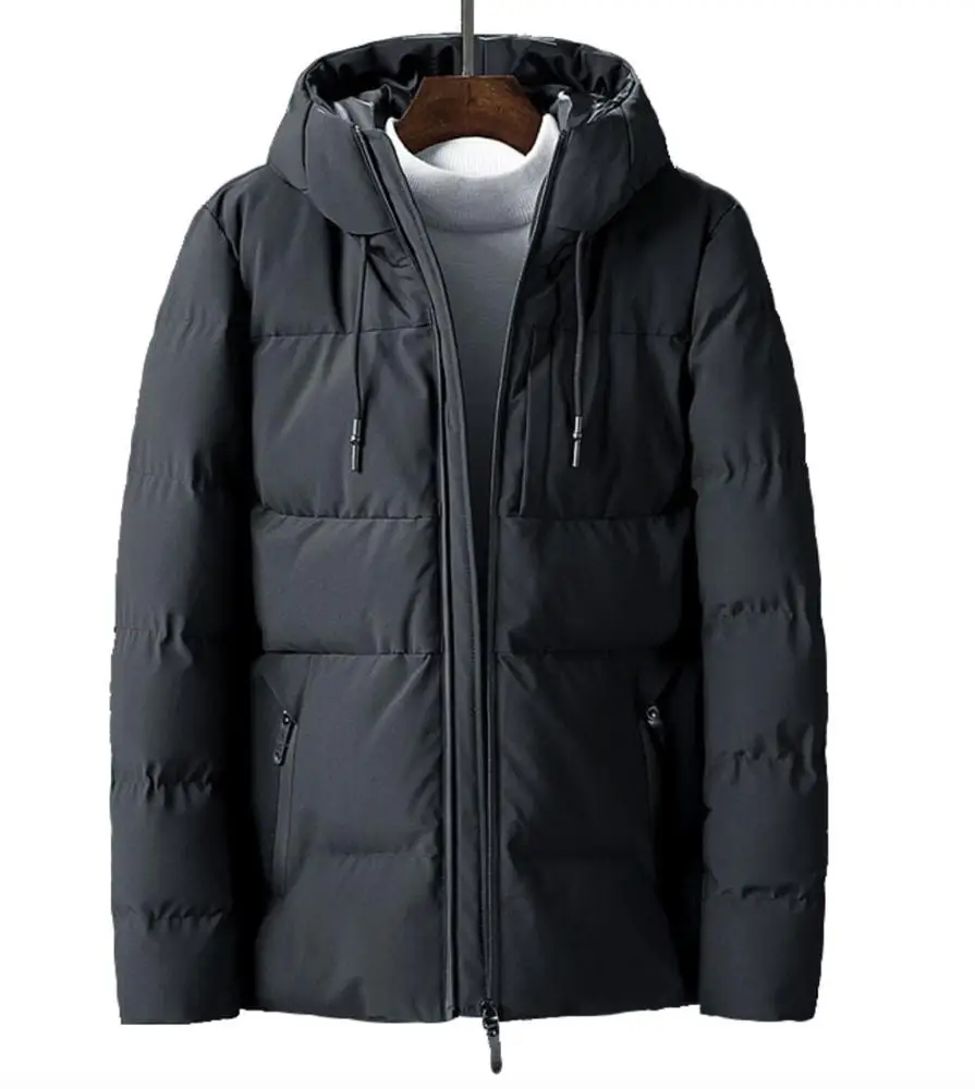 

Hooded Jacket Men's Puffer Jacket Wholesale winter jacket, Blue black gold sliver