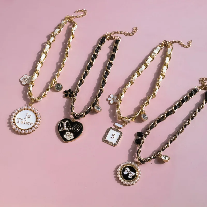 

Pets Black Necklaces Princess Elegant Pearl Collars Cheap Cats Necklaces