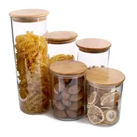 

leak proof lunch Storage storage jars glass mask jar with high quality