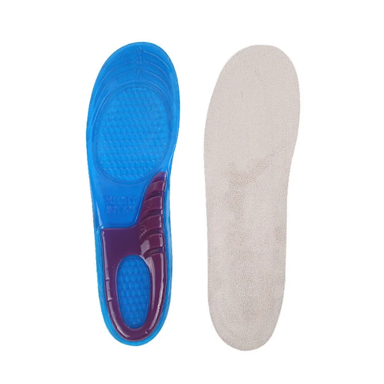 

JINAHUI Heel Sticky Anti-slip Soft Touch Full Length Insole Foot Care Elastic Tpe Gel Honeycomb Sport Shoes Pad