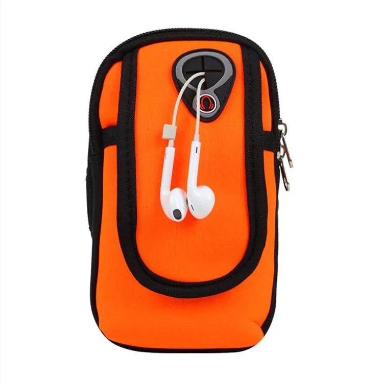 

Outdoor sports mobile phone arm bracelet wrist strap waterproof running arm bag