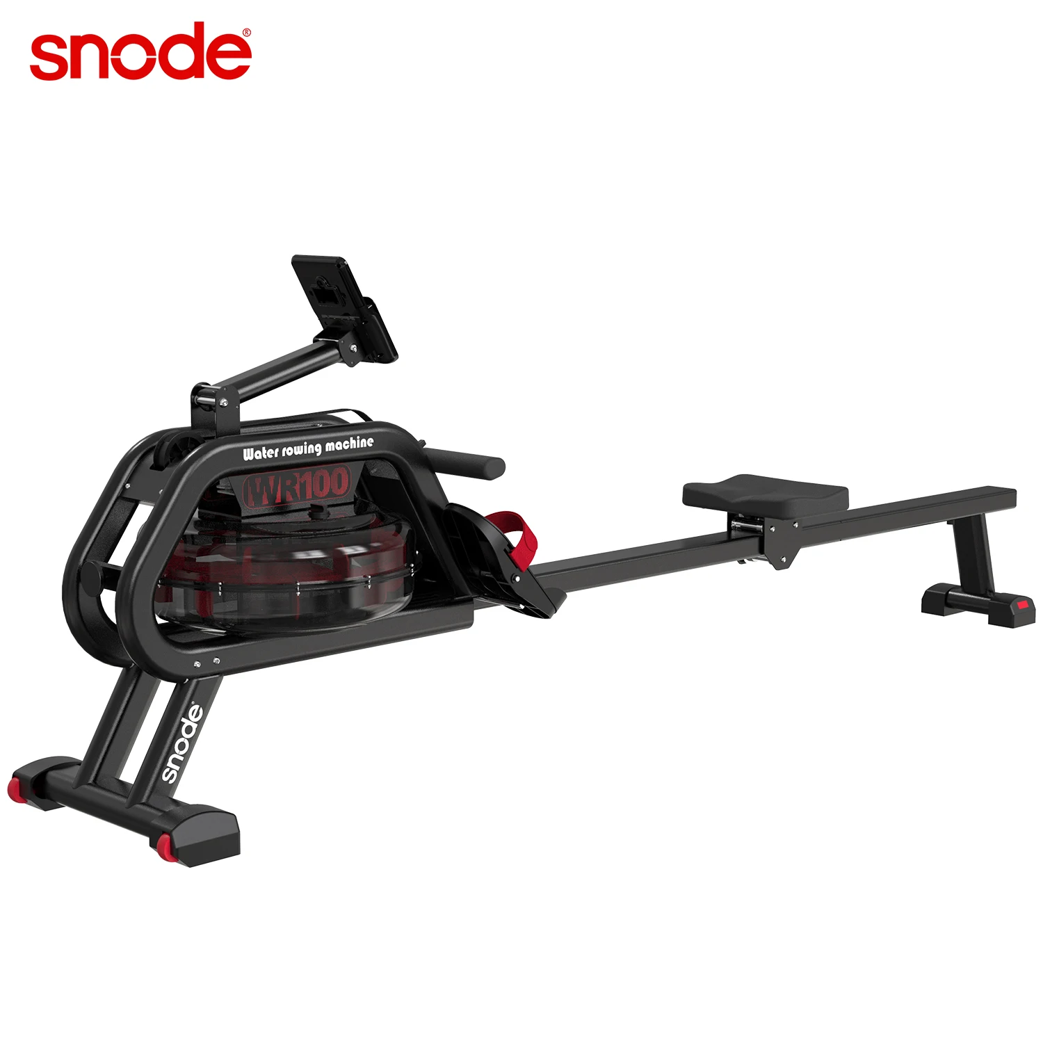 

Snode WR100 Water Rowing Machine Gym Rowing Machine Manufacturers Customized Logo Mass Inventory, Black