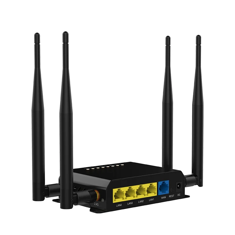 

high performance 2.4G 300Mbps 4g/3g home using networking wireless router, Black