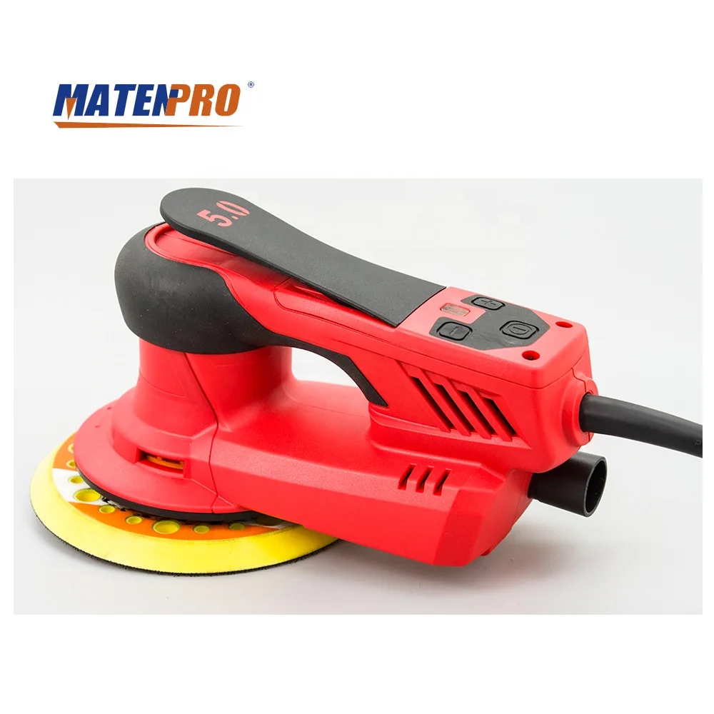 
Random Orbital Sander Digital Adjustable Variable Speed brushless motor eccentricity 2.5mm or 5mm MT-SA150 