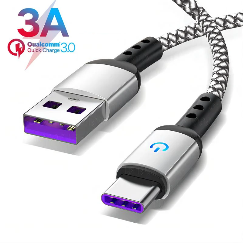 

Cell Phone Charging Usb Cord Charger Cord Fast Charging Data Cable For Samsung