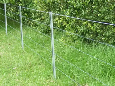 Star Picket Black Coated 0.45 meter length 1.9kg per meter