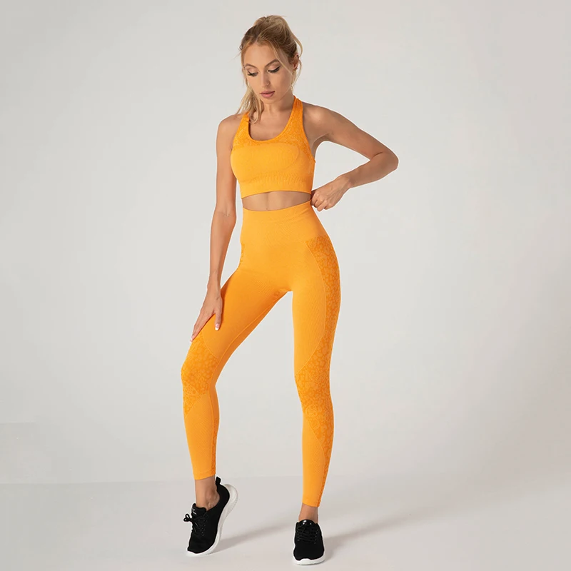 

2021 For Women 2 Piece Yoga Set Fitness Butterfly Leopard Grain Activewear Tall Waist Carry Buttock Yoga Sets