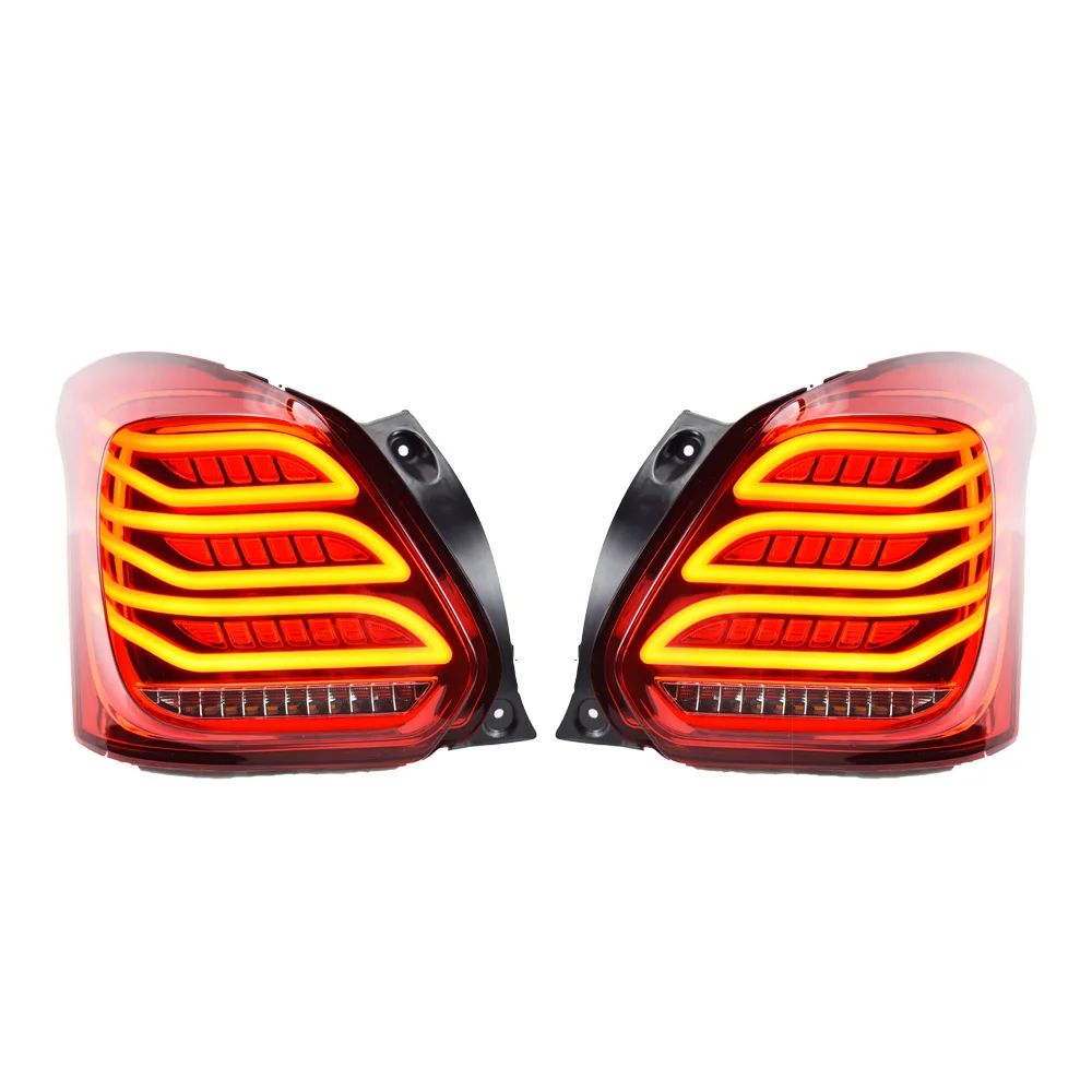 

AKD Car Styling For Swift 2016-2020 LED Dynamic Taillight Rear Fog Lamp Turn Signal Light Highlight Reversing and Brake Assembly
