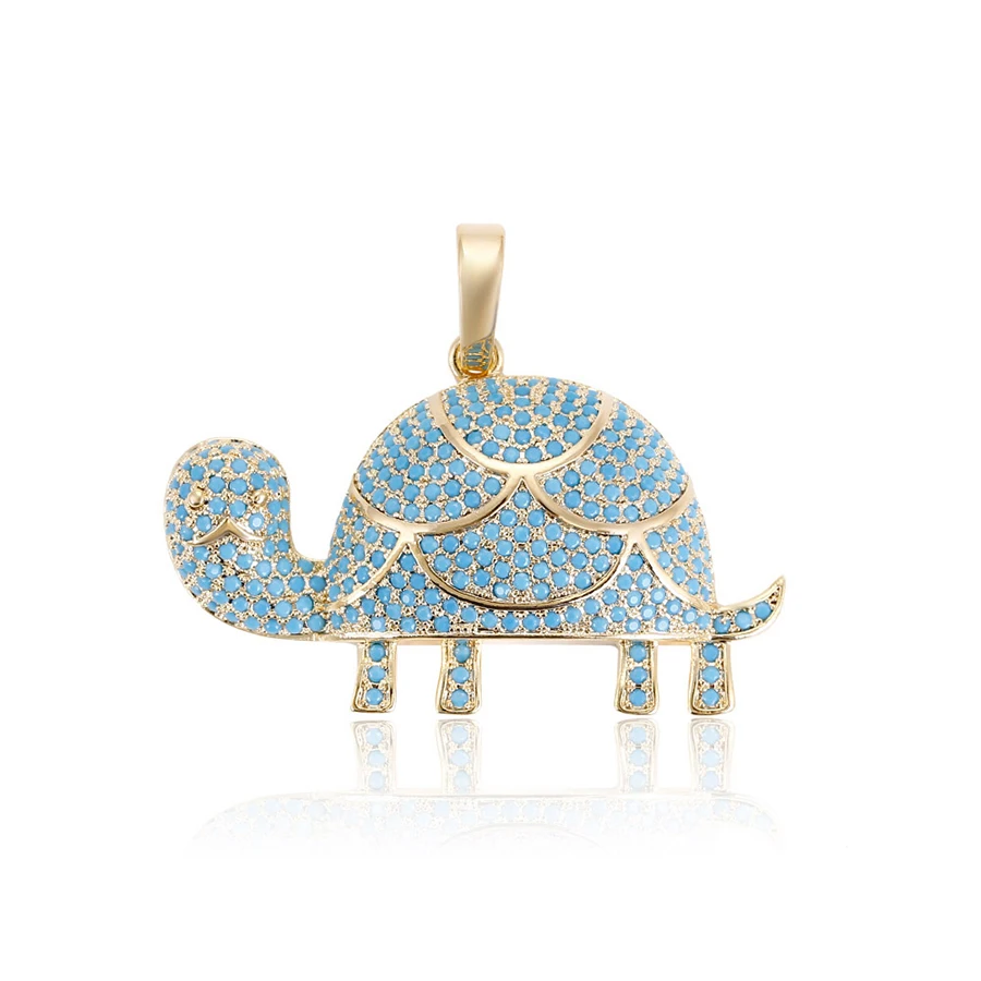 

33089 Xuping laseat elegant animal tortoise pendant gold plated pendant women jewelry