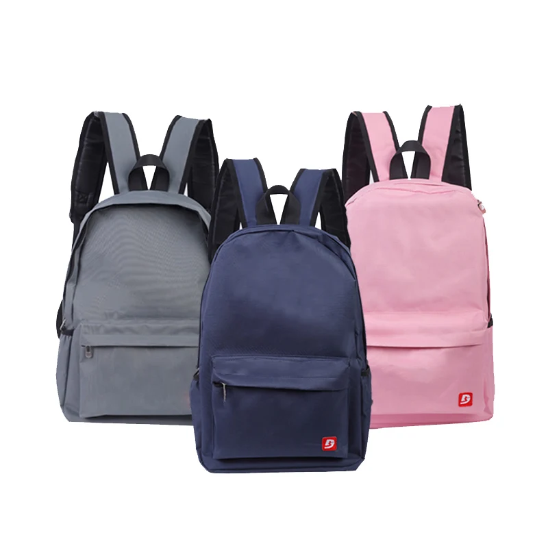 

Promotion 50% Off Factory price Water Resistant school laptop backpack book bags, Black/pink/grey/blue