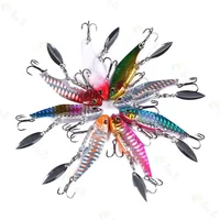 

12g/16g Fishing lures Slow Jigging Lure Spoon Bait VIB Metal Pesca Fishing Spoon Lures