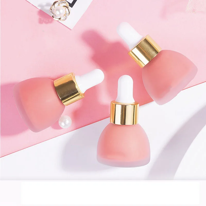

Wholesale Organic Top Selling Private Label Pink Make Up Blush Liquid Blush For Girl Non-oily, 2 colors