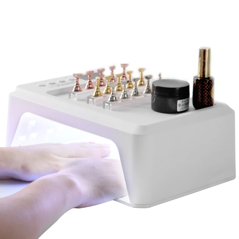 

Professional nail salon supplies two hand dryer 60 beads 72w gel uv led nail art lamp