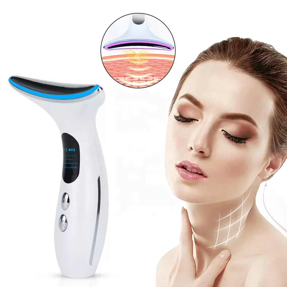 

Liman 4-in-1 Anti-Aging Face and Neck Massager for Smoothing Wrinkles Firming Skin and Reducing Double Chin