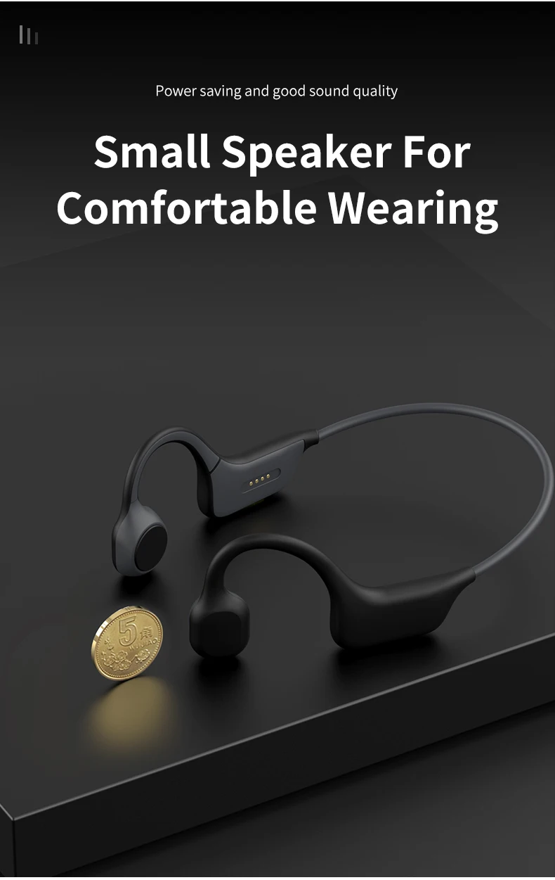 High Quality Oem Wireless Ear Hook Neckband Headphones Open Ear Wireless Bone Conduction Headset - ANKUX.COM