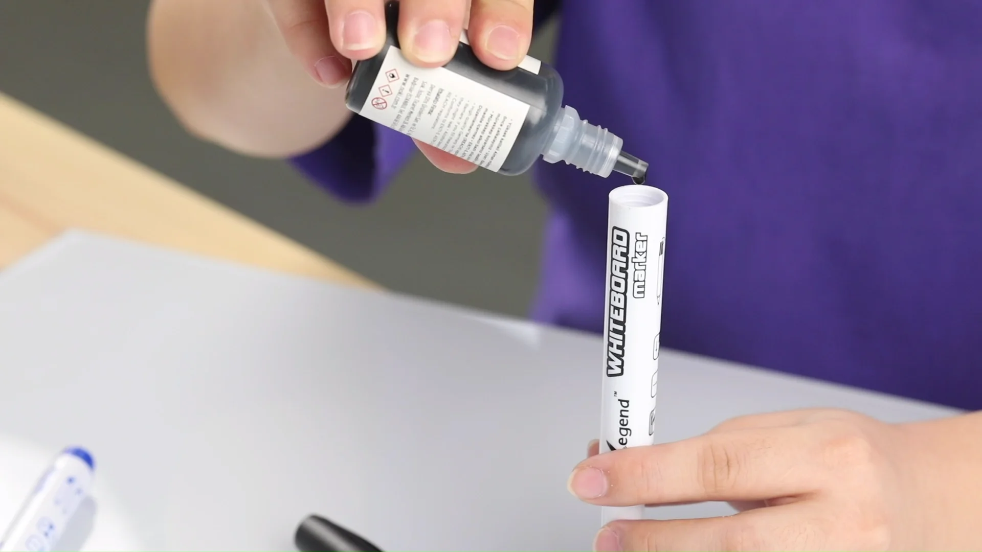 New Arrival Dryerase Marker Ecofriendly Refillable Whiteboard White