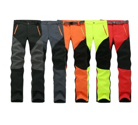 

Wholesale Winter Climbing Hiking Pants Fleece Waterproof Windproof Outdoor Pants