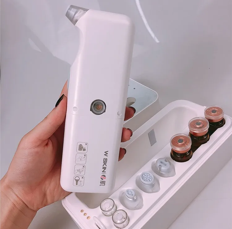 

NV-W100 personal use facial clean wahterproofs face beauty device, White
