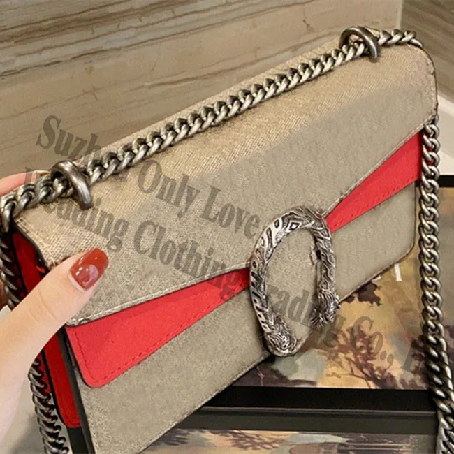 

Fashionale Lady Genuine Leather Clutch Chain One Side Shoulder Crossbody Bags Woman Big Small Classical envelope handbag