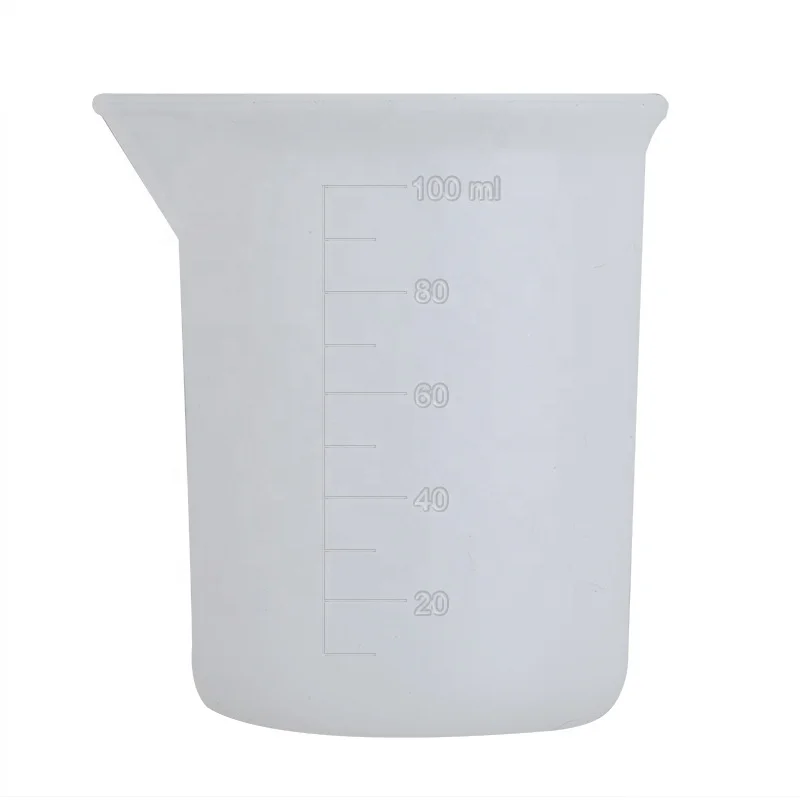 

100Ml 250ml Silicone Measuring Cups Gartful Silicone Mixing Cups for Epoxy Resin Art GlueJewelry Cup Making