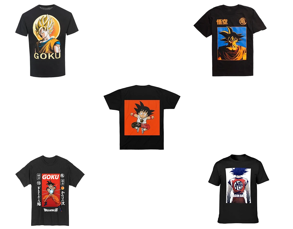 

100% Polyester Custom Print 3D graphic T Shirt Summer Fashion Tee Tops Anime Z Goku Cartoon Brand T Shirt Design, Customized color