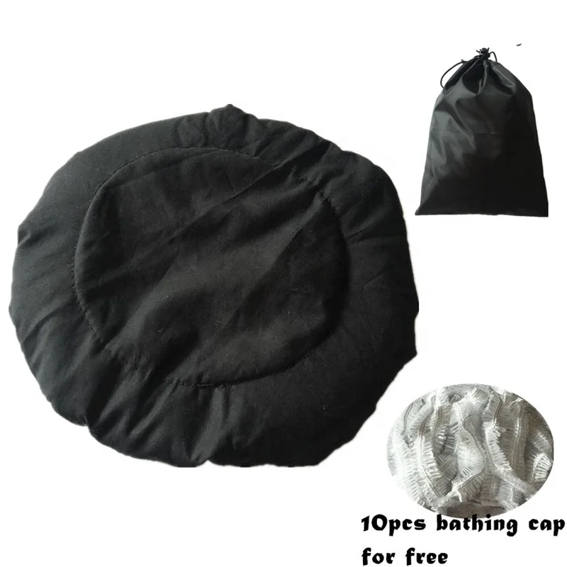 
Flaxseed Interior Deep Conditioning Thermal Heat Cap Microwavable Heat Cap for Steaming 