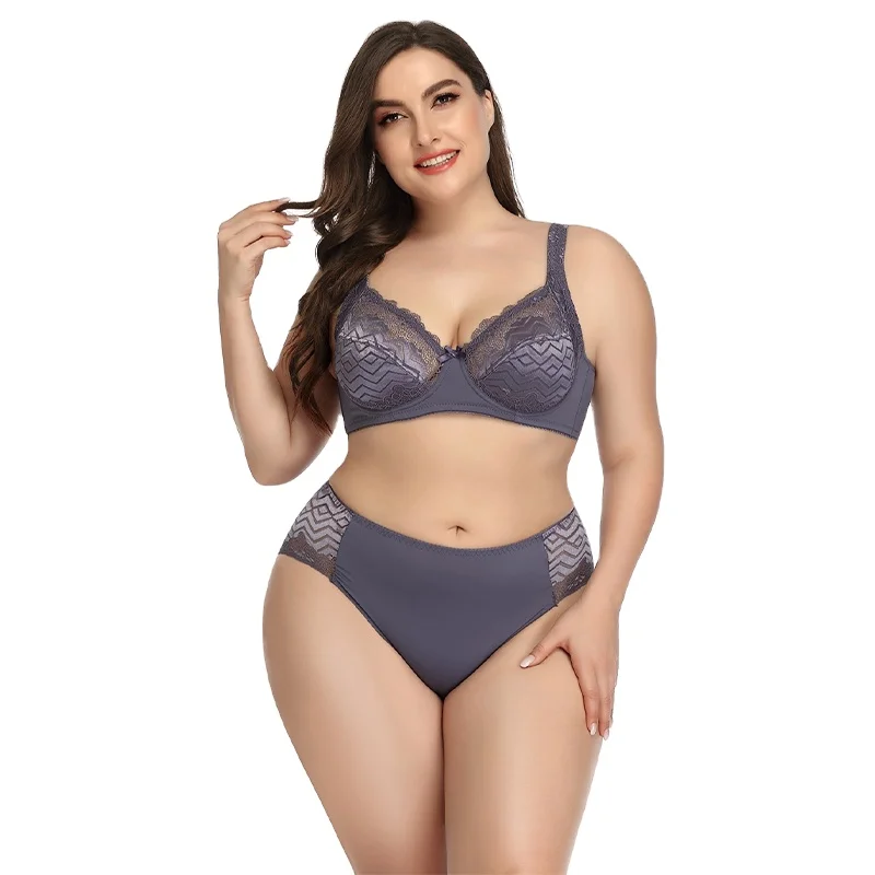 

High quality plus-size sexy bra suit wire bra