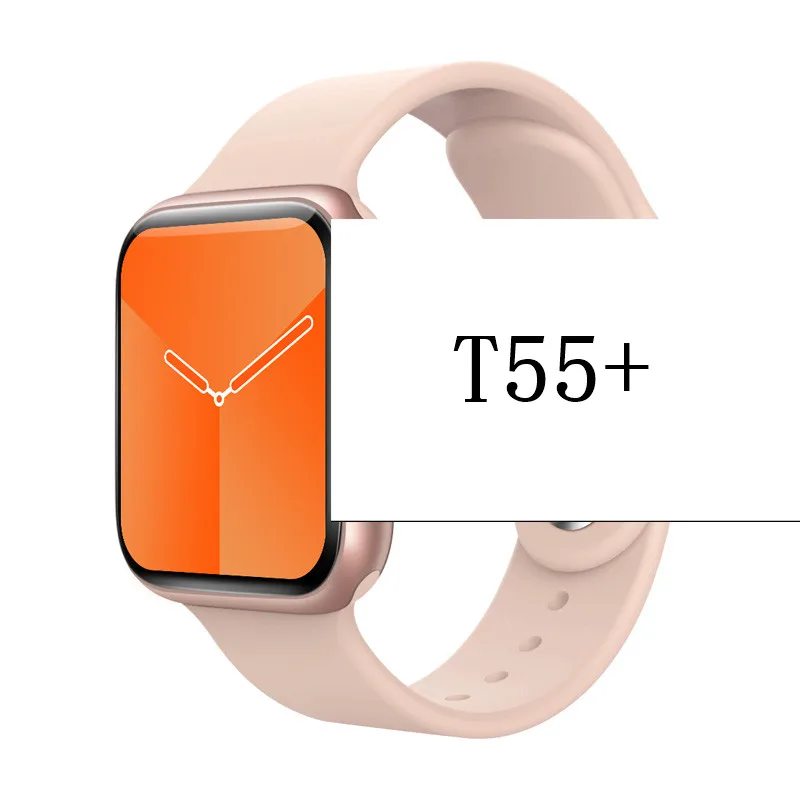 

samrt watches amazfit bip luxury design watch bands wristband health monitoring T55+ t55 plus woman gift