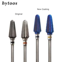 

HYTOOS Purple Tornado Carbide Nail Drill Bit 3/32" Milling Cutter For Manicure Rotary Carbide Burr Nail Drill Accessories Tool