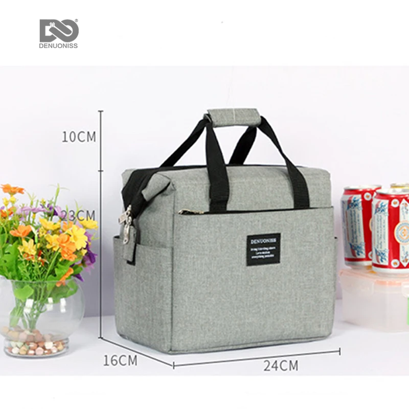 

HIGH QUALITY Thickened Bento Bag Waterproof Fresh-keeping Refrigerated Cooler Bags and Medium Capacity Picnic Bag, Customized color