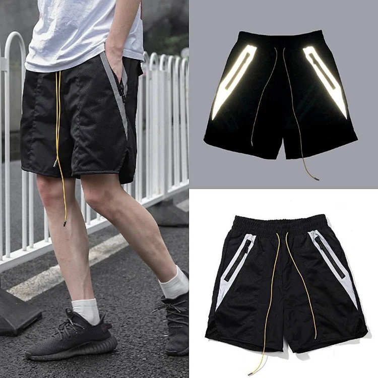 

Custom Wholesale Reflective Nylon Cargo Shorts, Welcom to customize