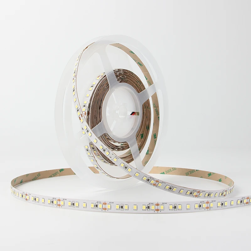 In Stock Wholesale  24V Super Bright Thin Flex 2835 Flexible Led Strip Light 120 led luces Tira Cinta led