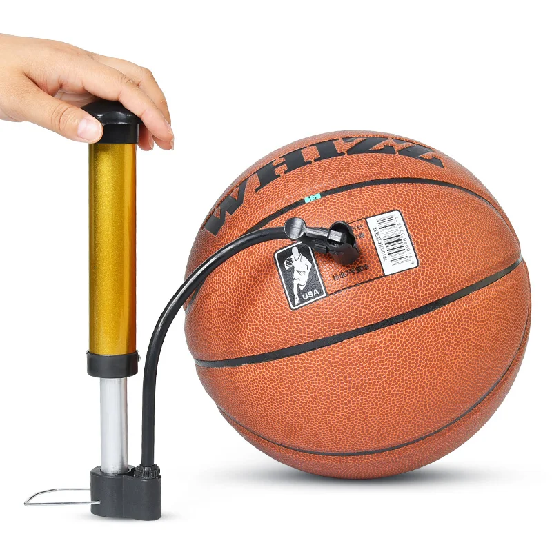 

whizz hot sale Portable pump steel tube rubber Bicycle pump for basketball,football,volleyball,swimming ring