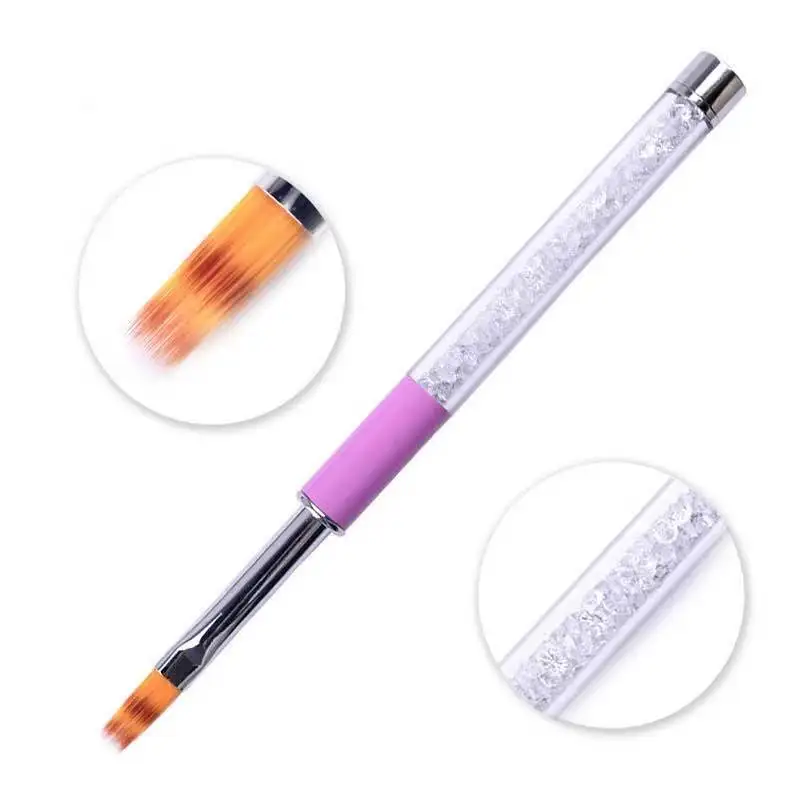 

Hot Selling 100% Kolinsky Hair Nail Brush Set Gel Brush Set Acrylic Nail Art Tools Brush